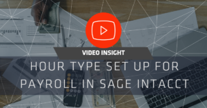 Hour type set up video image