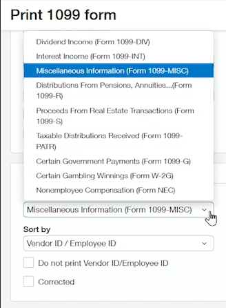 1099-G Software : Software to Create, Print and E-File Form 1099-G