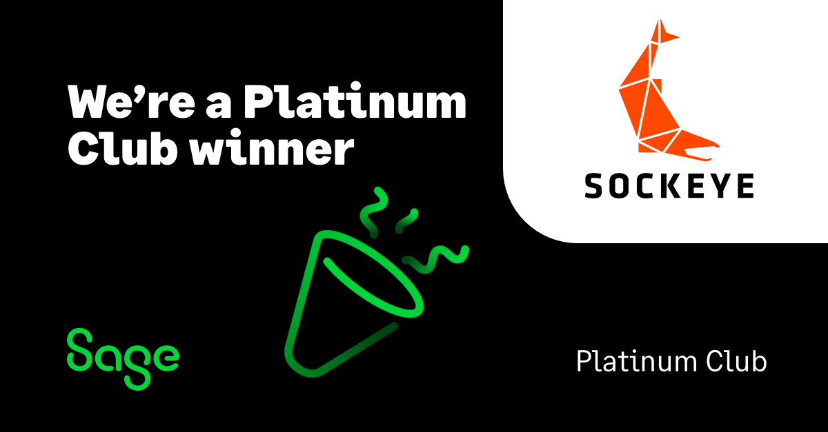 Sockeye Consulting Sage Platinum Club winner