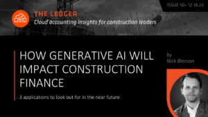 AI in finance Ledger Image